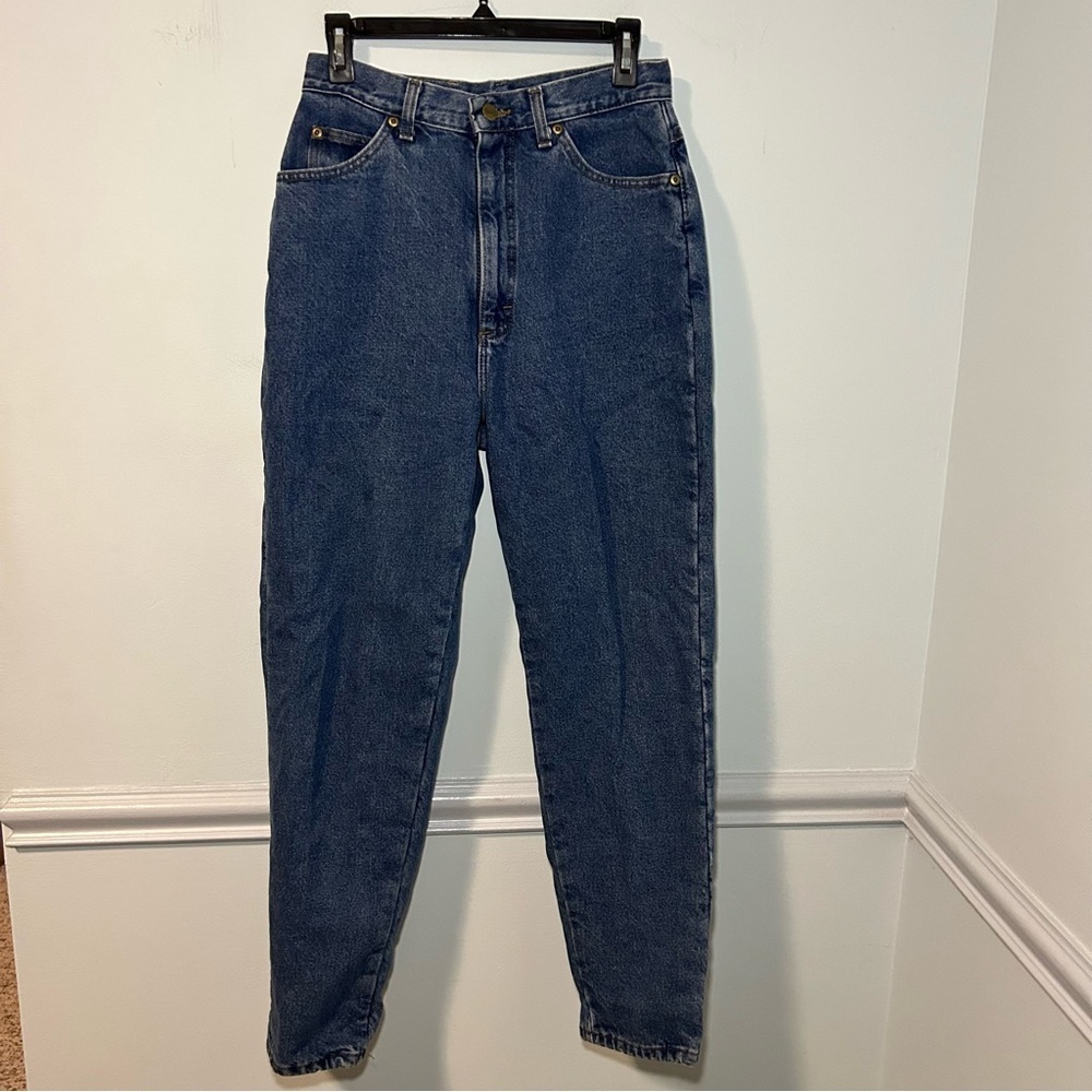 L.L. Bean Flannel Lined Blue Jeans Size 10 Regular Women’s